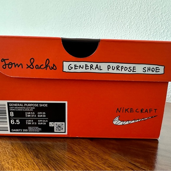 Deadstock Nike Tom Sachs General Purpose Shoe - Picture 8 of 8